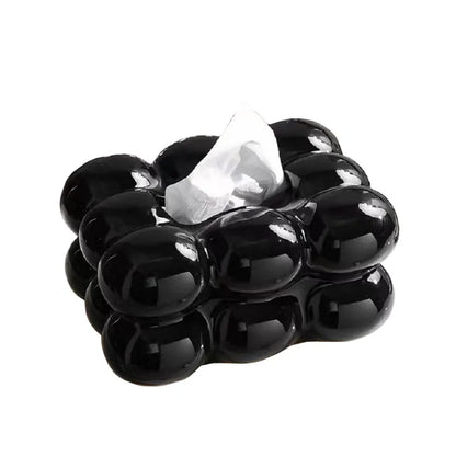 🌸 Keramik Taschentuchhalter mit Schublade – Servietten- & Papiertuchorganisator 🌸