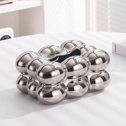 🌸 Keramik Taschentuchhalter mit Schublade – Servietten- & Papiertuchorganisator 🌸