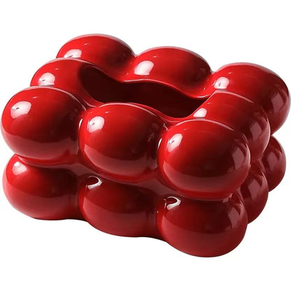 🌸 Keramik Taschentuchhalter mit Schublade – Servietten- & Papiertuchorganisator 🌸