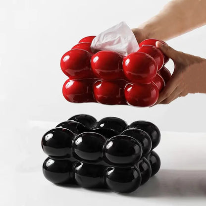 🌸 Keramik Taschentuchhalter mit Schublade – Servietten- & Papiertuchorganisator 🌸