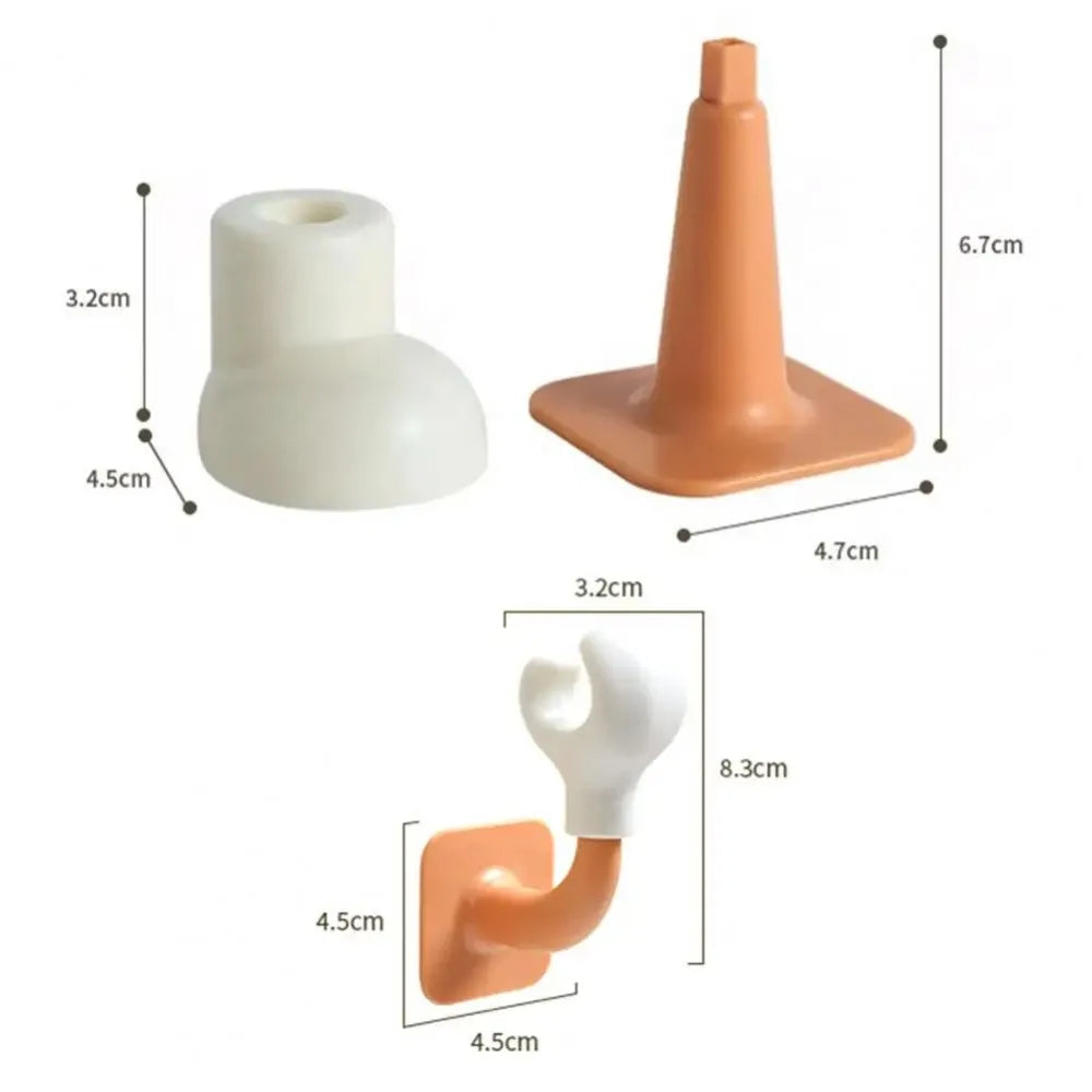 🏡 2PCS Selbstklebende Taschentuchbox-Füße – Dekorativ & Multifunktional✨